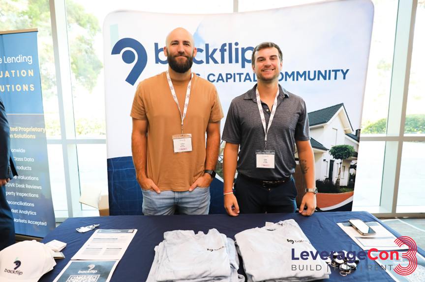LeverageCon 3 Backflip Booth